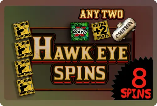 Hawk Eye Spins dans le jeu Duck Hunters